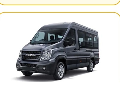 Urbania available for hire from Solapur Car Rental